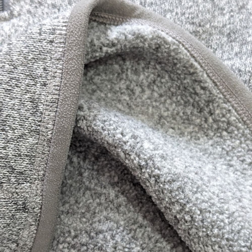 Patagonia Quarter Zip Pullover Better Sweater Fleece Women's sz S in White Birch - Picture 8 of 14